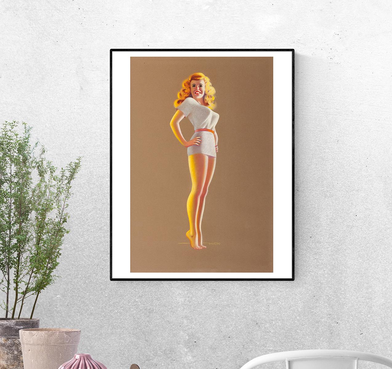 Постер Утонченная. Уорнер Крейтер формат А-1 (pin_up010164_Poster)