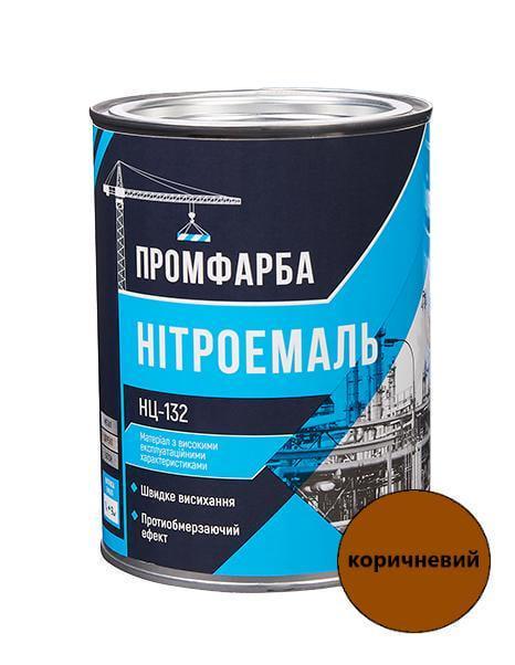 Нитроэмаль НЦ-132 ПРОМФАРБА 0,8 кг 860 мл Коричневый (3014417560)