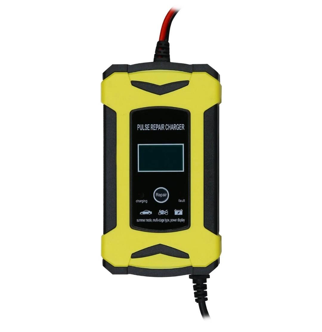 Зарядний пристрій для акумуляторів UKC 12В/6А з режимом зимового заряджання Інтелектуальний автомобільний