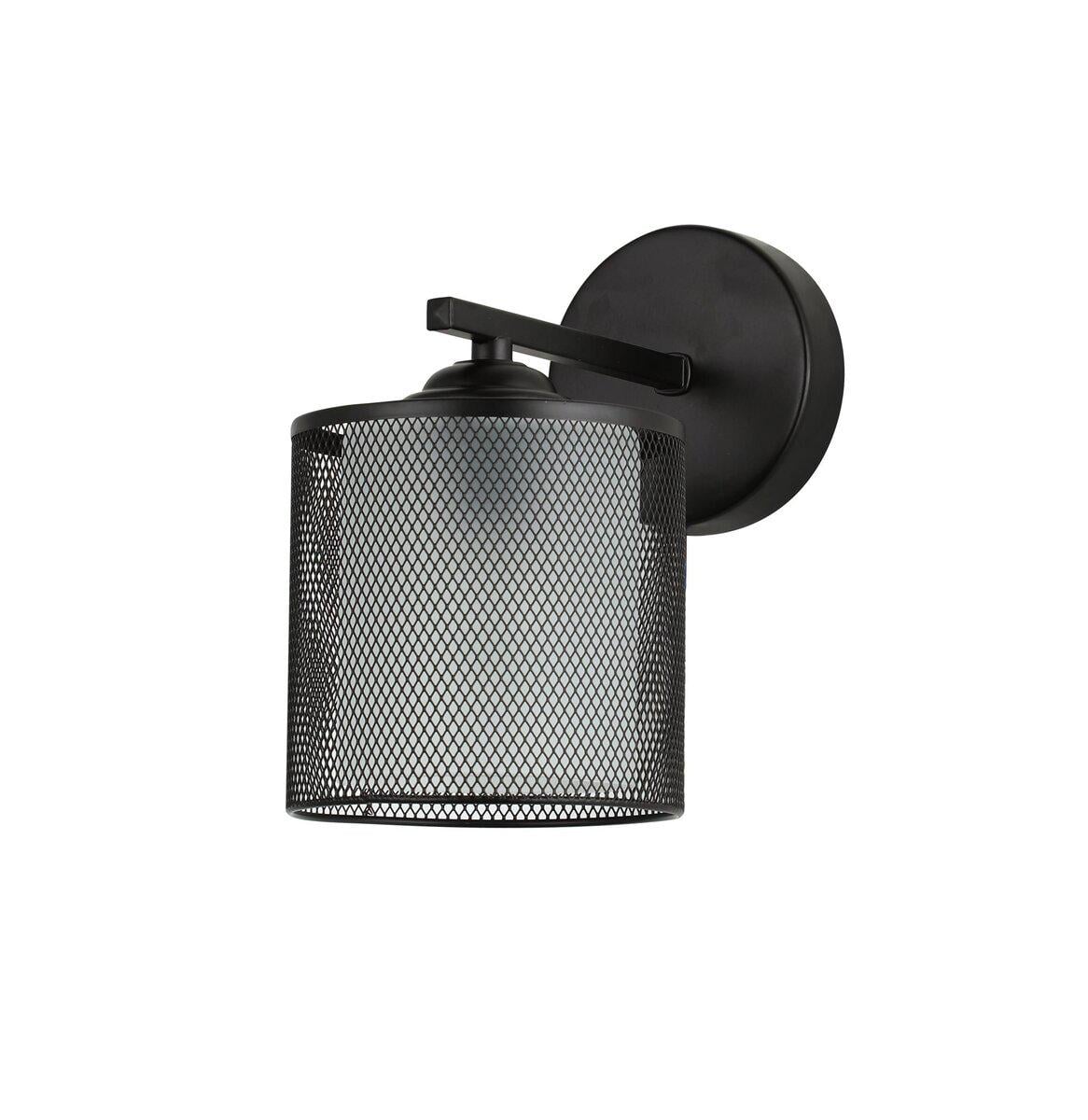 Светильник настенный бра Light House SRS-20665/1W плафон черный/белый Черный