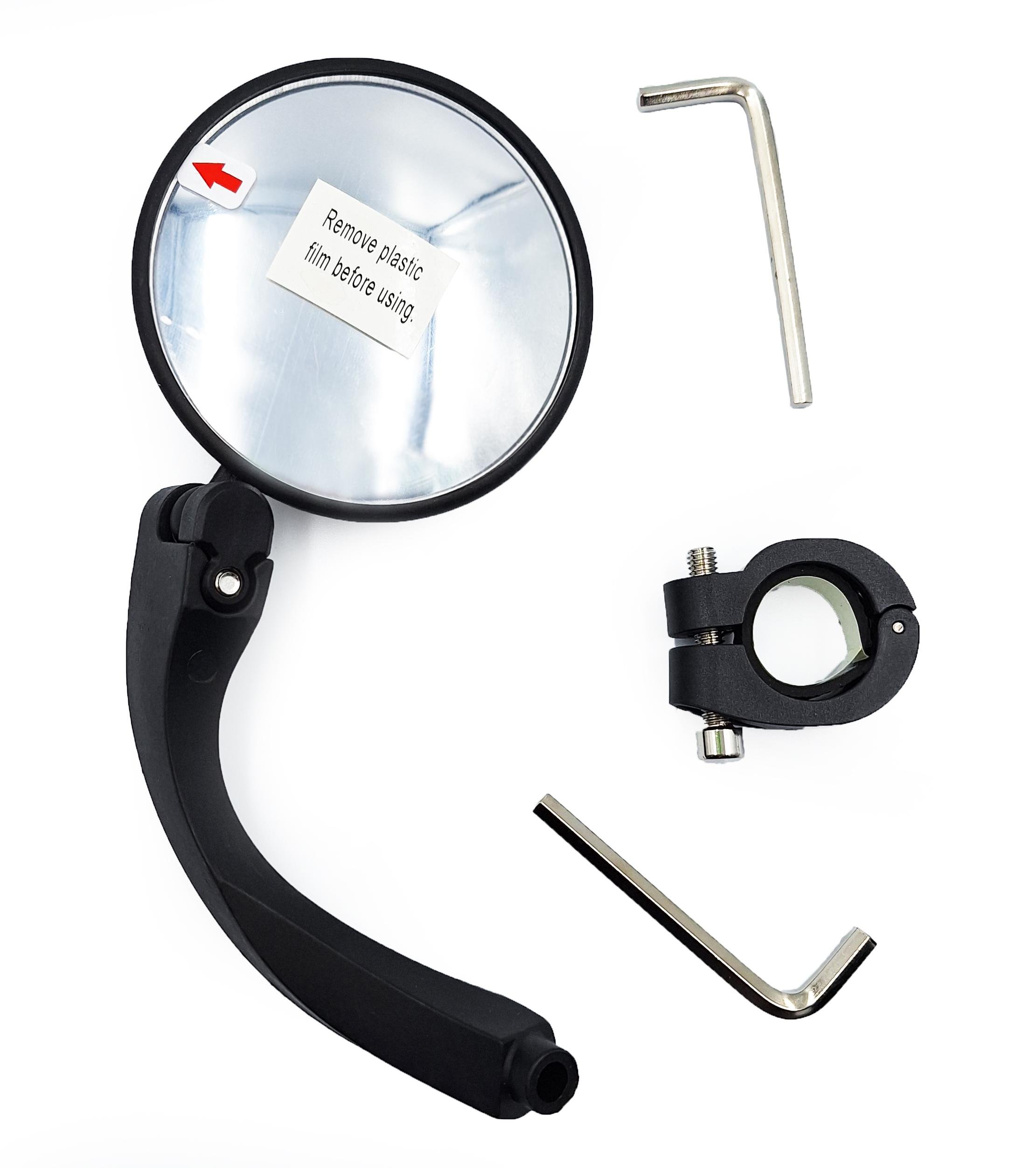 Дзеркало для велосипеда West Biking YP0720019 на кермо універсальне кругле з світловідбивачем 8 см Чорний (G0001269) - фото 3 Дзеркало для велосипеда West Biking YP0720019 на кермо універсальне кругле з світловідбивачем 8 см Чорний (G0001269) - фото 3