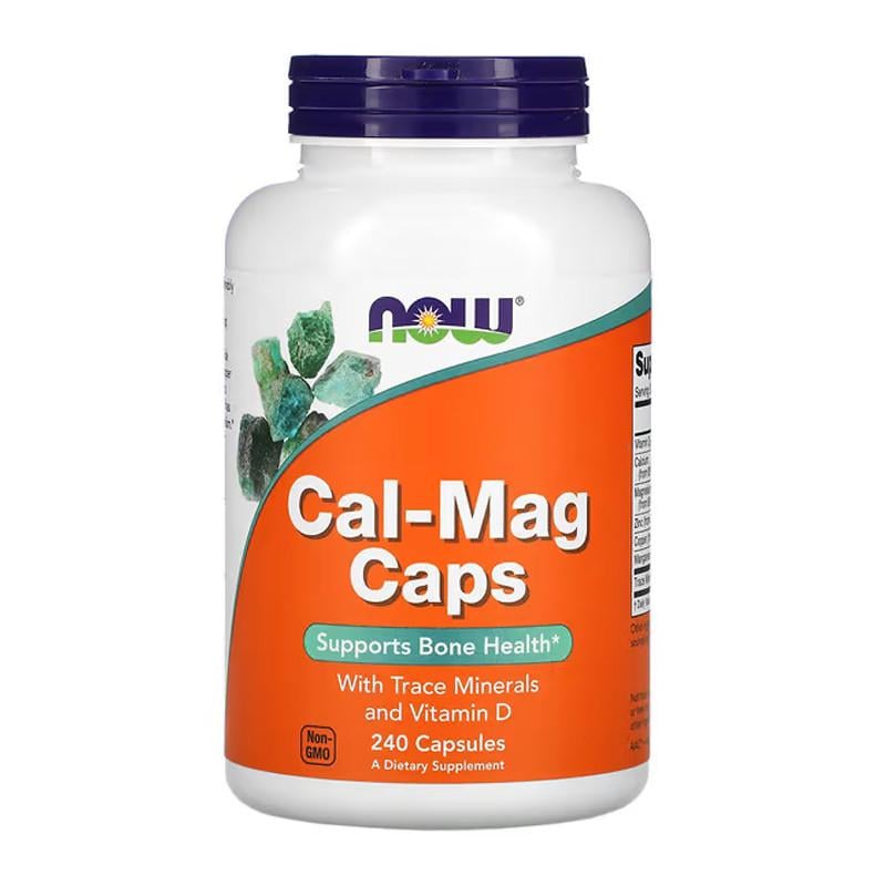 Кальций и магний NOW Cal-Mag 240 капс. (08305-01)