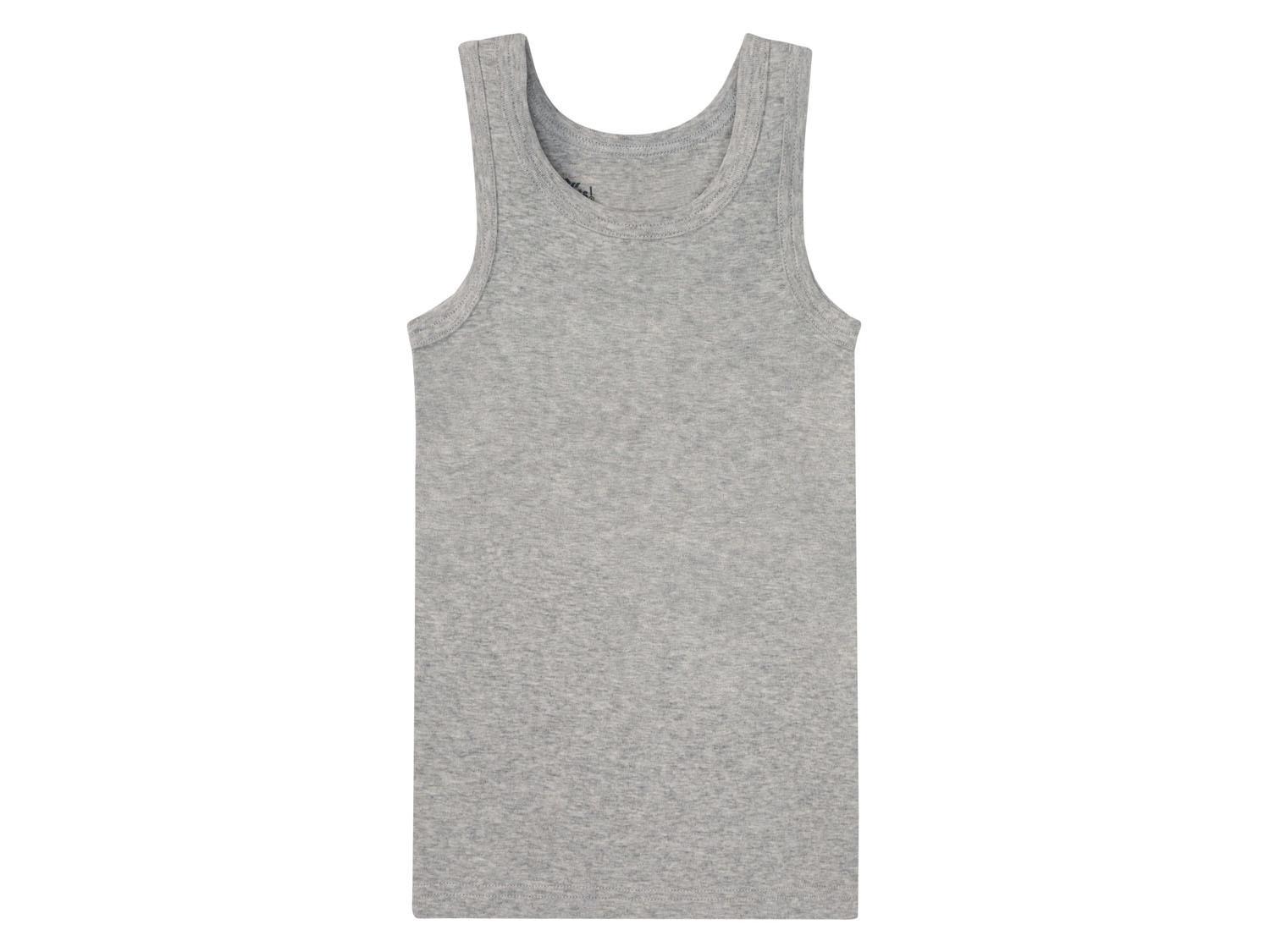 Майка хлопковая для мальчика Pepperts 370654 146-152 см 10-12 лет серый (72436)