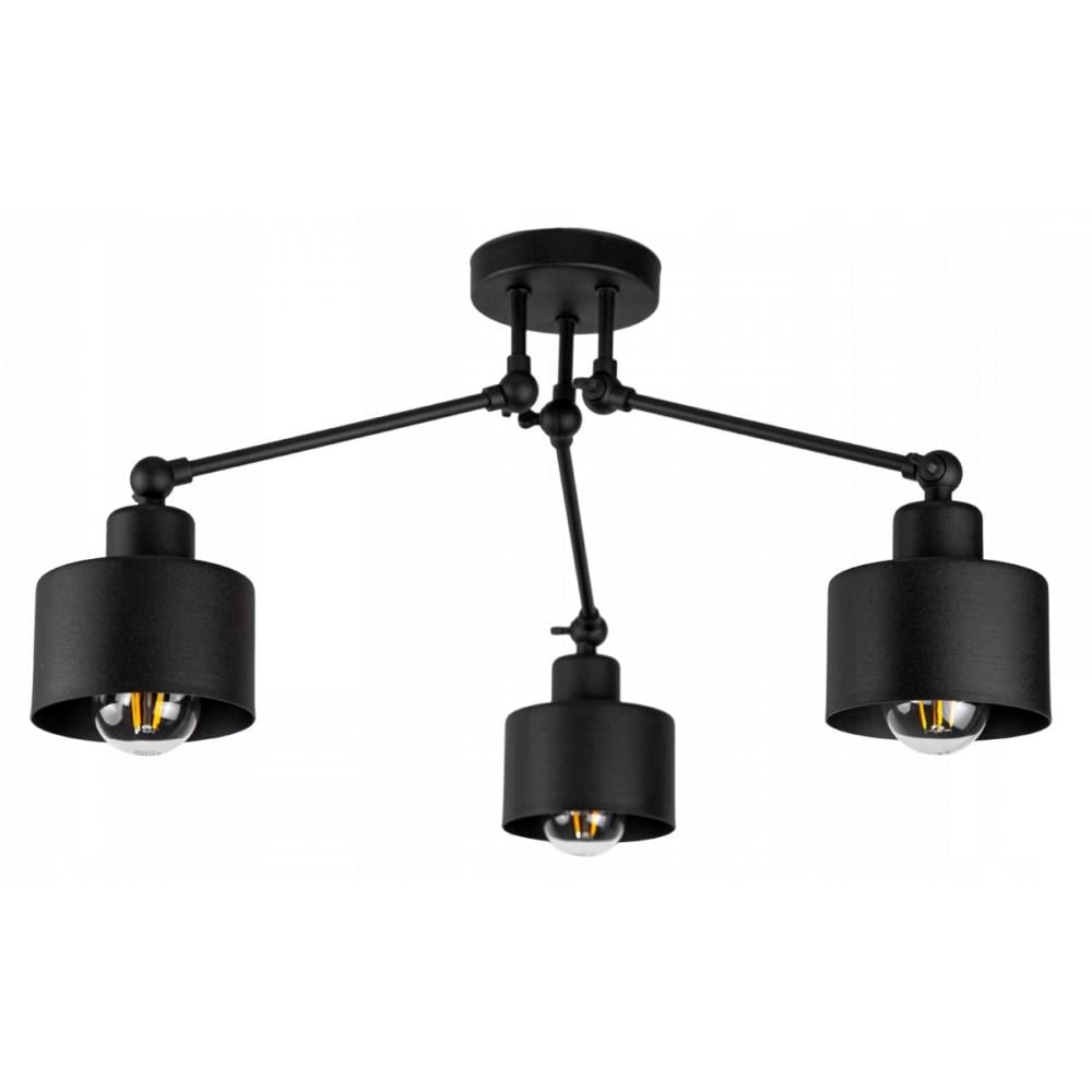 Светильник потолочный Klimer 3 Black (PL-0002857 M/BLACK)
