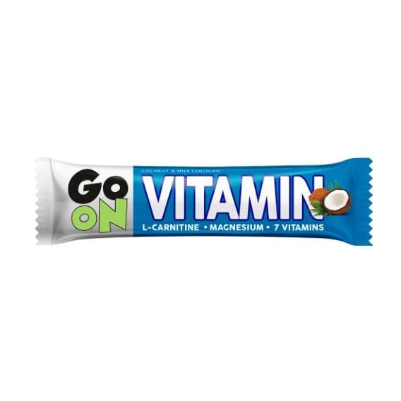 Протеиновый батончик Go On Nutrition Vitamin Bar 50 g Coconut - фото 1