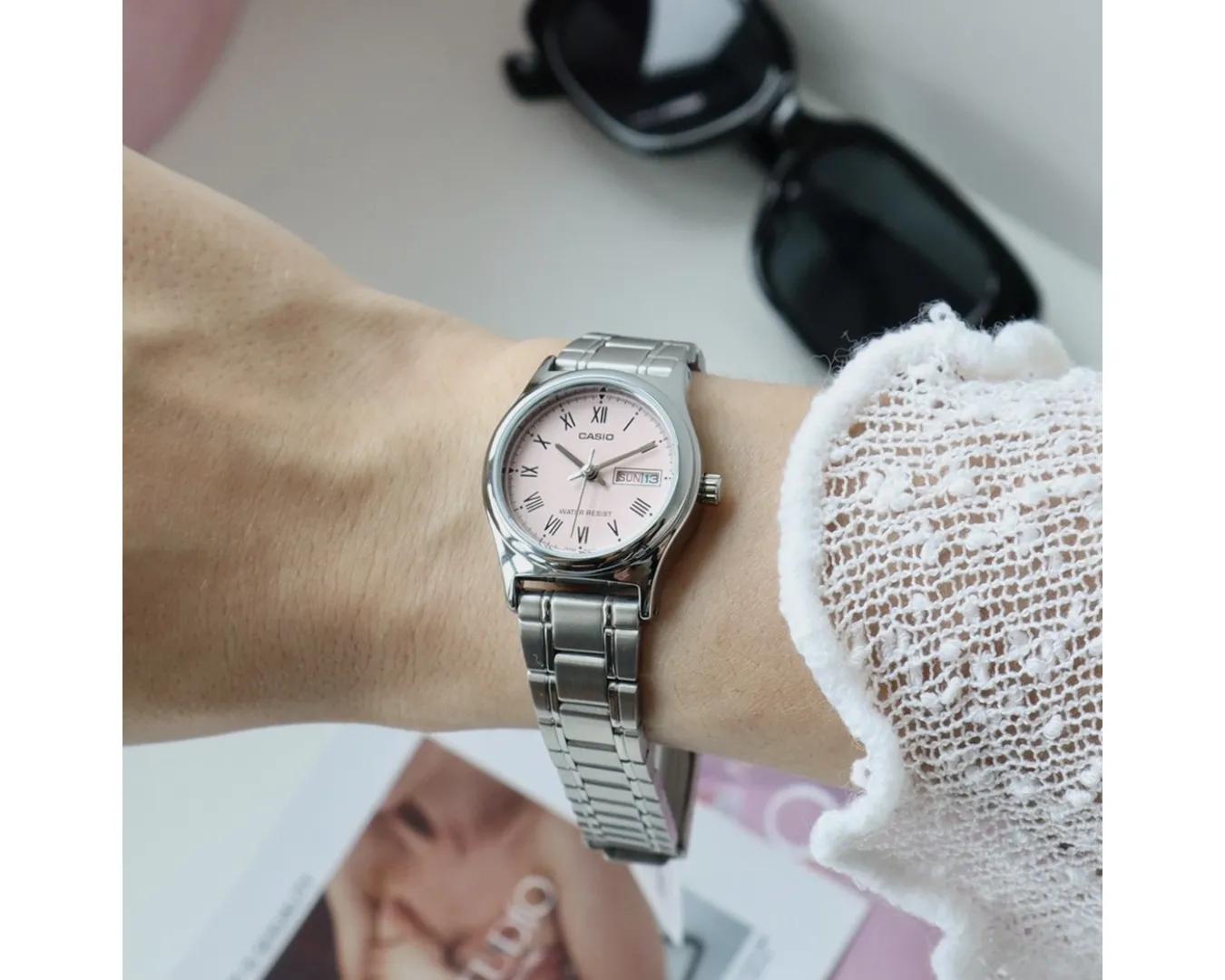 Наручний годинник жіночий Casio LTP-V006D-4BUDF - фото 3 Наручний годинник жіночий Casio LTP-V006D-4BUDF - фото 3