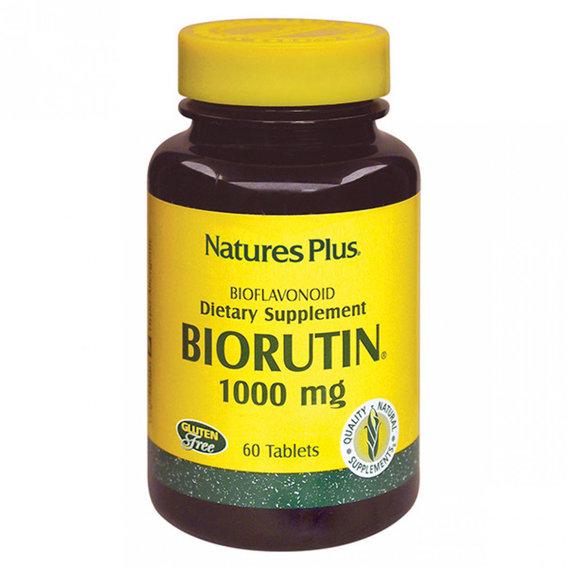 Рутін Nature's Plus BioRutin 1000 мг 60 Tabs