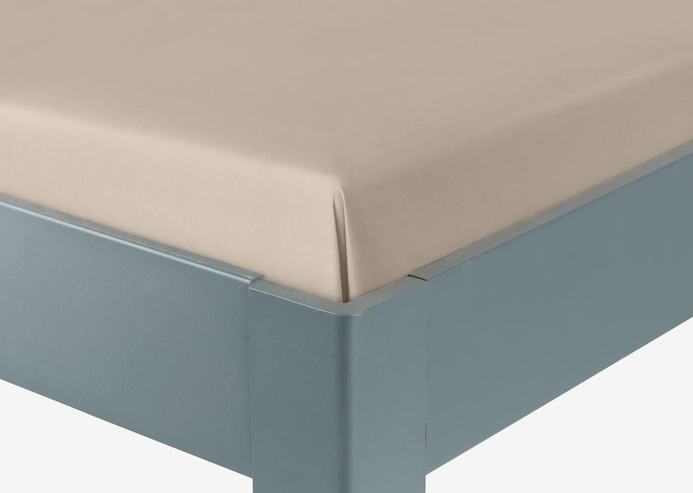 Простынь хлопок 150x250 см Бежевый (1689cd68)