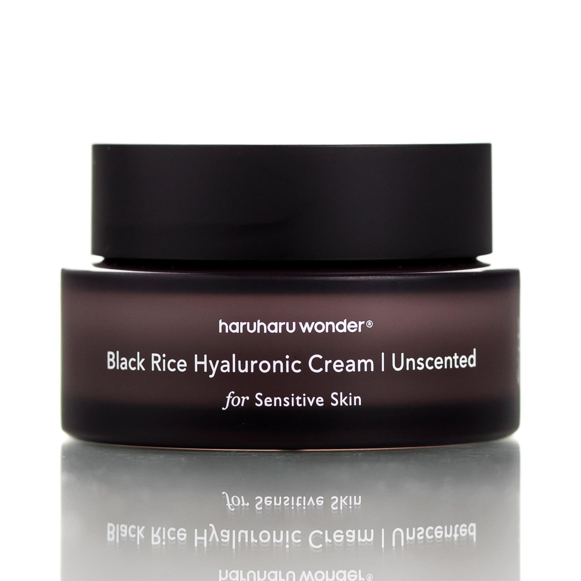 Крем с черным рисом без запаха Haruharu Wonder Black Rice Hyaluronic Cream Unscented 50 мл