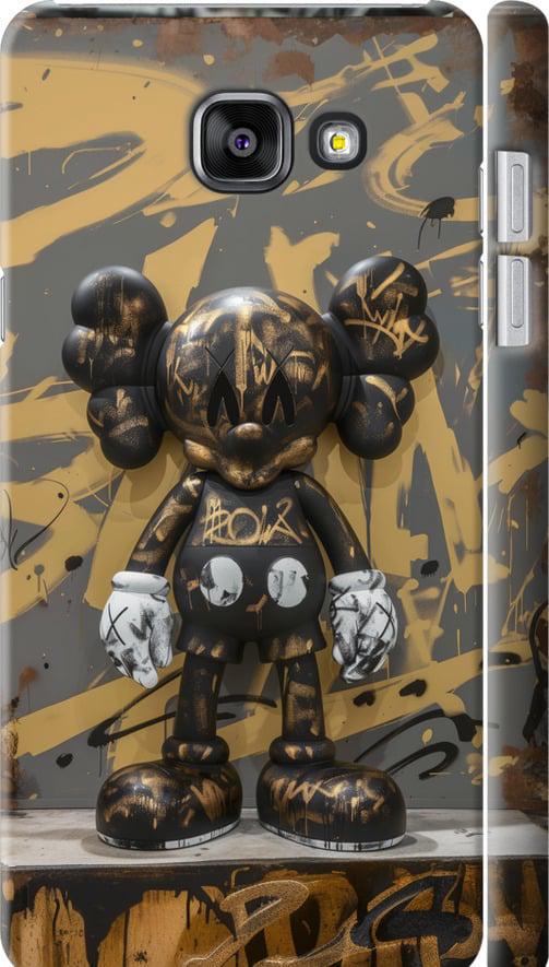 Чехол на Samsung Galaxy A7 (2016) A710F Bronze kaws (6097m-121-42517)
