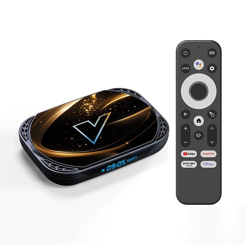 Смарт ТВ приставка Vontar X5 4/32 Гб Smart TV Box Android 14 (302-32)