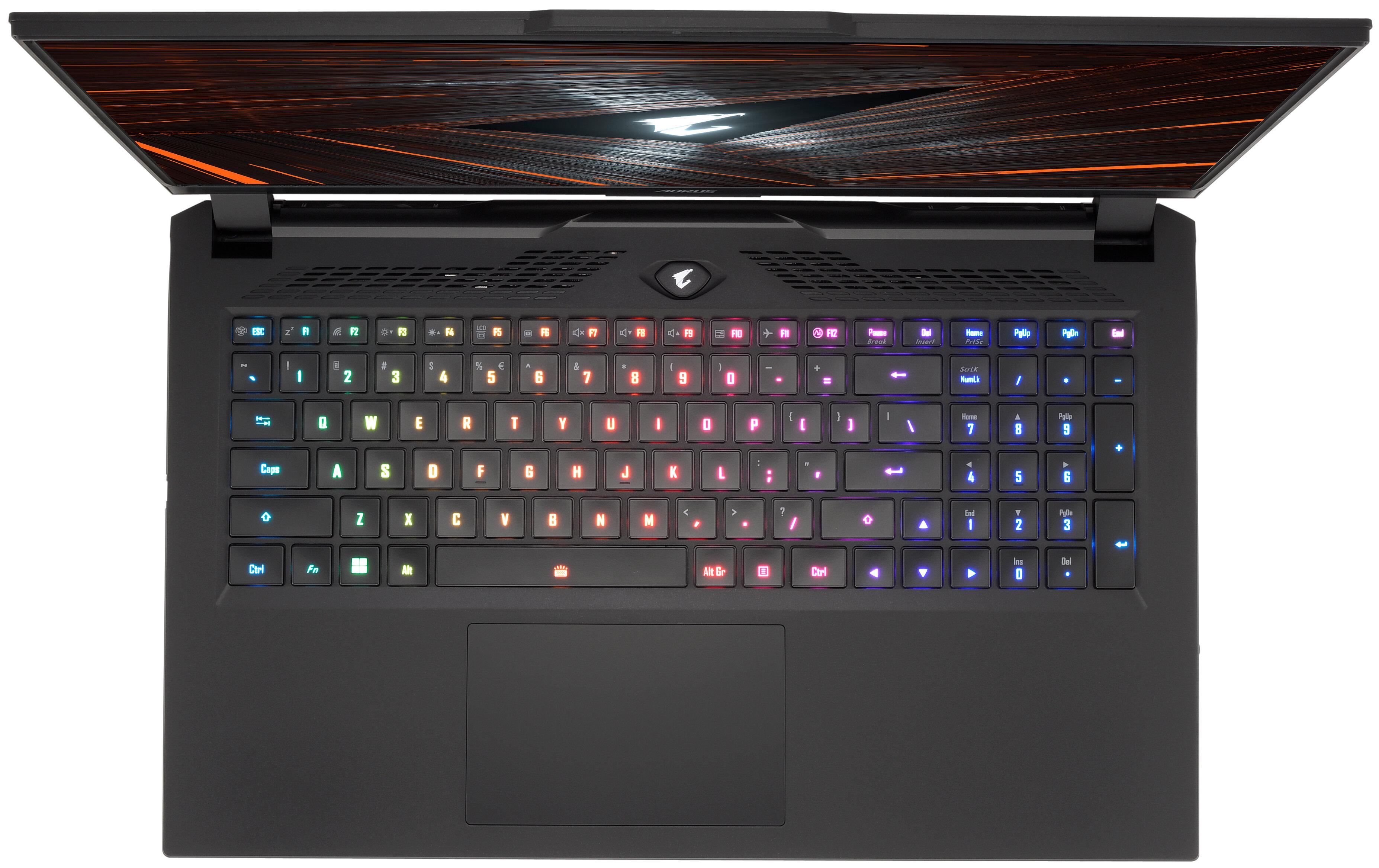 Ноутбук Gigabyte Aorus YE5-74EE544SH 17,3" IPS 360Hz i7-12700H RAM 1TB SSD GeForce RTX3080Ti Windows 11 Home 32 Gb (YE5-74EE544SH) - фото 2 Ноутбук Gigabyte Aorus YE5-74EE544SH 17,3" IPS 360Hz i7-12700H RAM 1TB SSD GeForce RTX3080Ti Windows 11 Home 32 Gb (YE5-74EE544SH) - фото 2