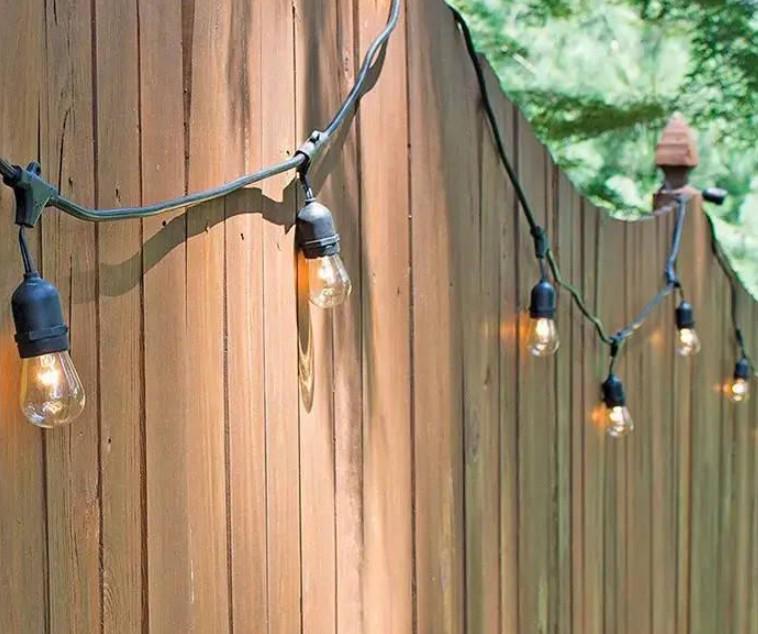 Гирлянда уличная Bulbs светодиодная на солнечной батарее 5 м 15 лампочек (G9114)