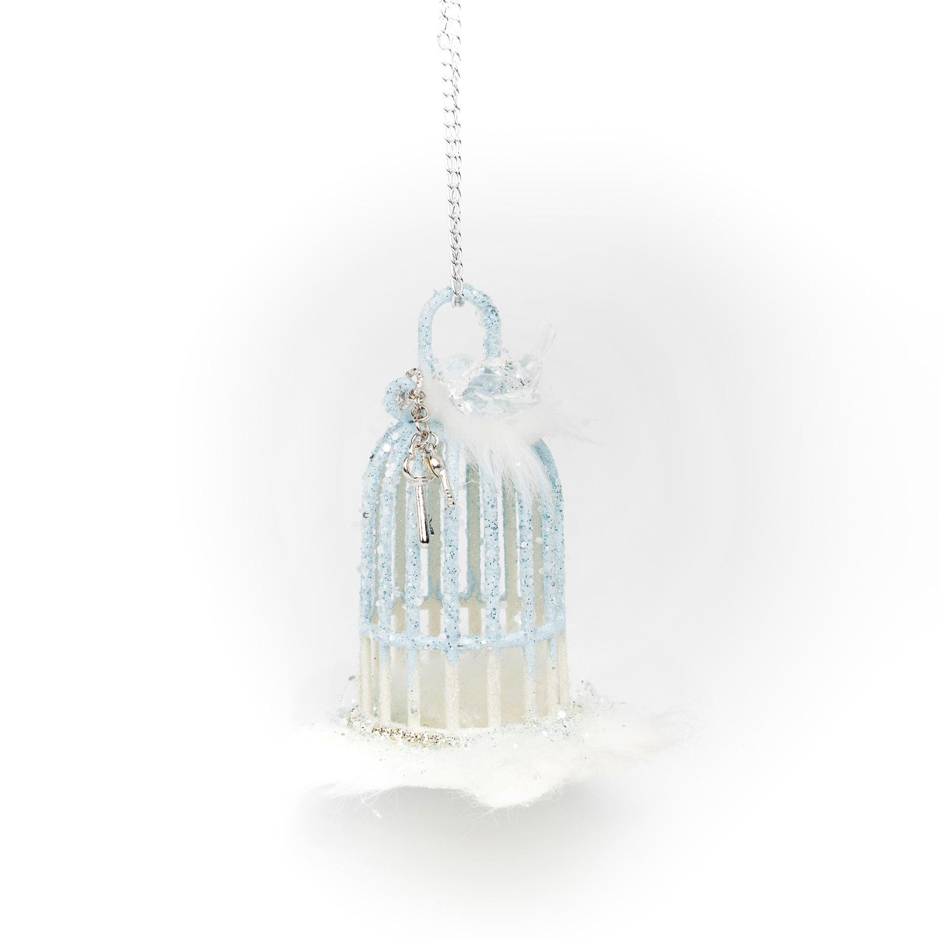 Іграшка на ялинку Флоріаль "Адель" клітка 17 см (3007)