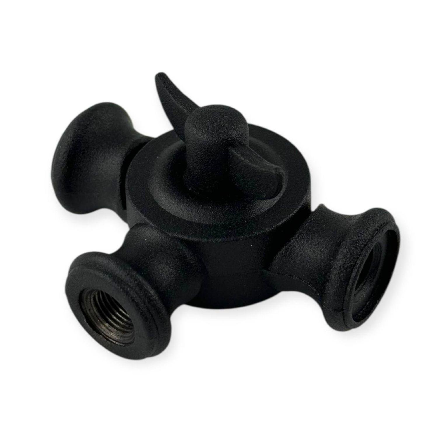 Поворотний шарнір c затискачем MR-011/3 Чорний (51900)