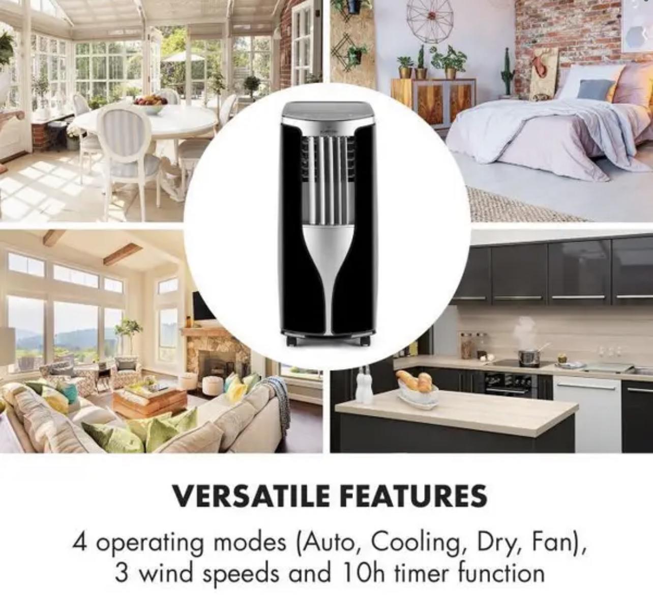 Кондиционер мобильный KLARSTEIN New Breeze 7000 БТЭ с 4 уровнями вентиляции воздуха (10029703) - фото 6