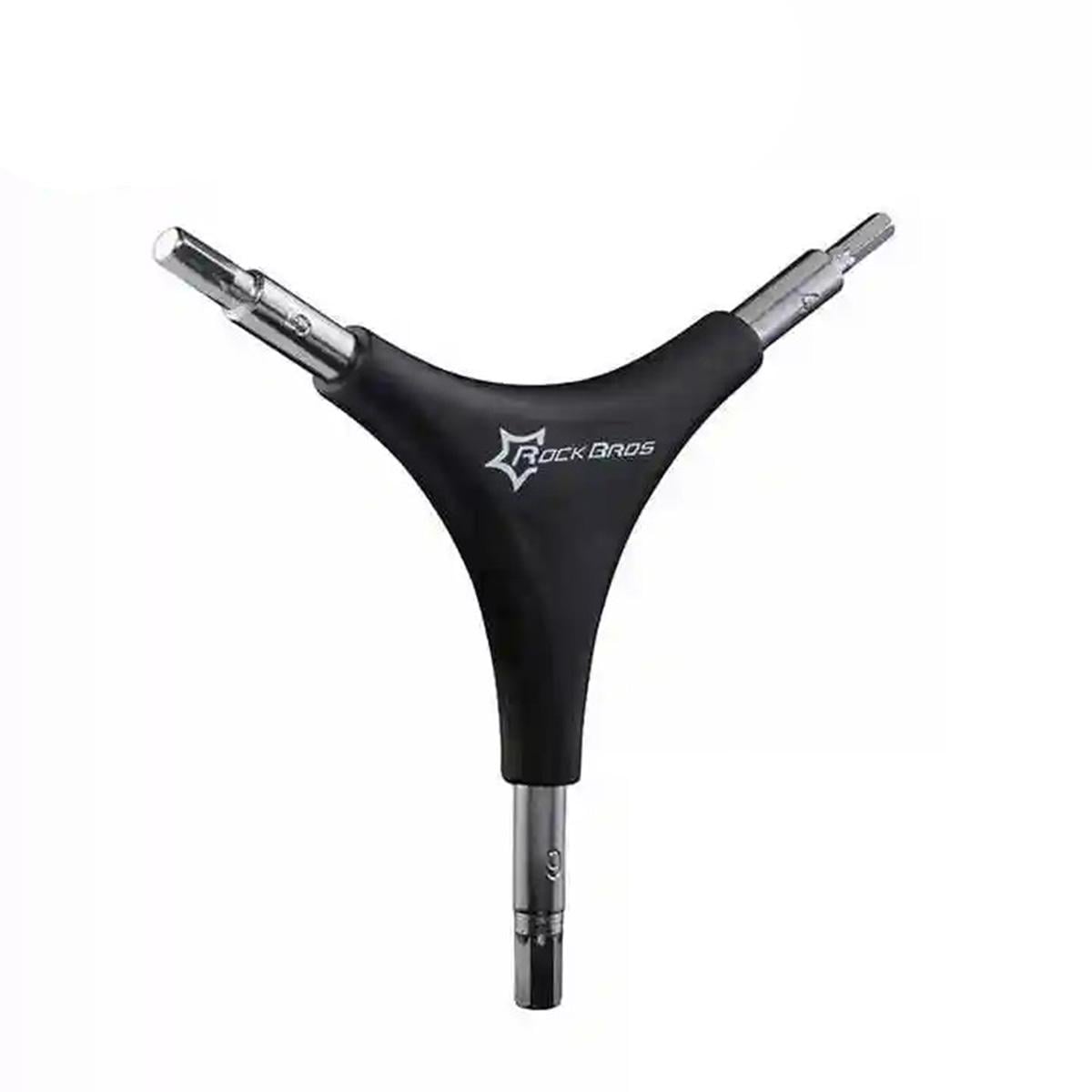 Шестигранний Y ключ для обслуговування велосипедів ROCKBROS GJ736A Чорний (RB-GJ736A-1199)