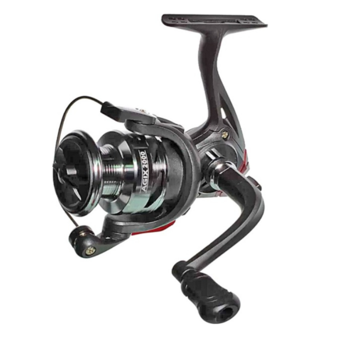 Рыболовная катушка безынерционная Gladiator AGIX 1000 5+1 Grey/Red (GL7160)