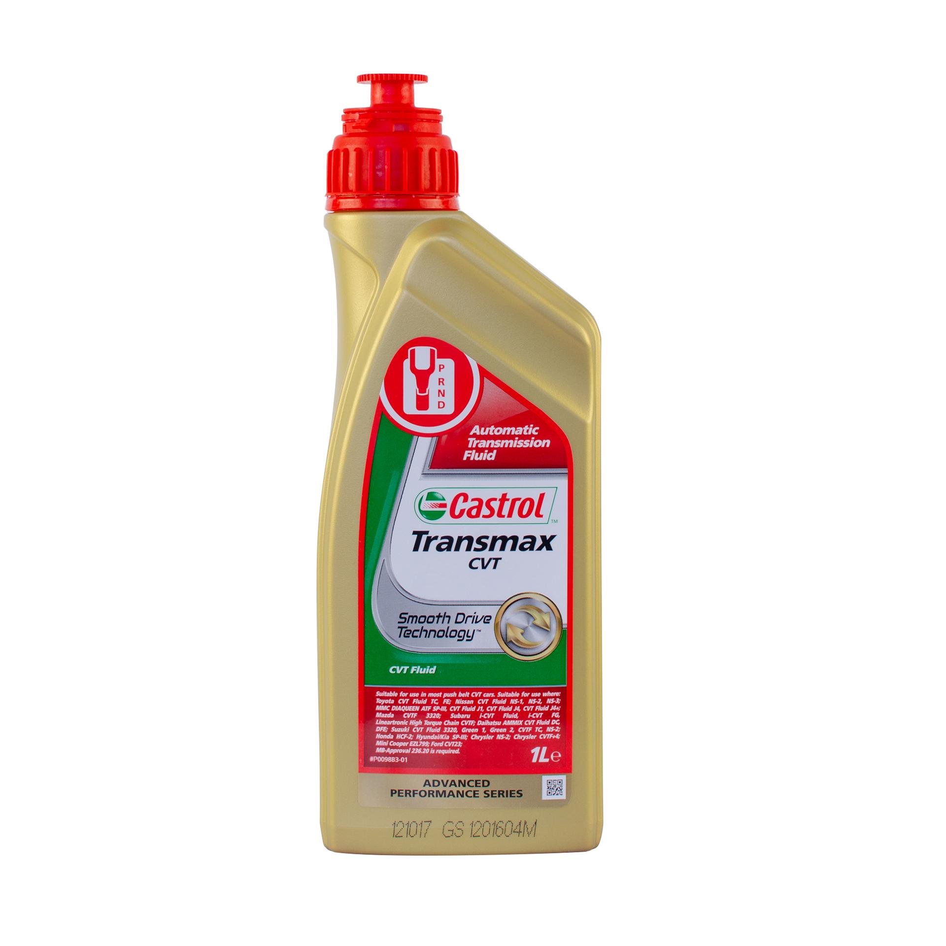 Трансмиссионное масло Castrol TRANSMAX CVT 12X1L