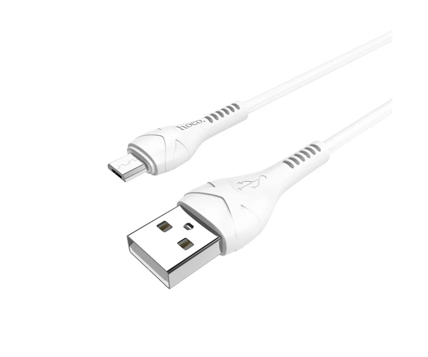 Кабель дата Hoco X37 Cool power Micro USB 3А 1 м White - фото 2 Кабель дата Hoco X37 Cool power Micro USB 3А 1 м White - фото 2