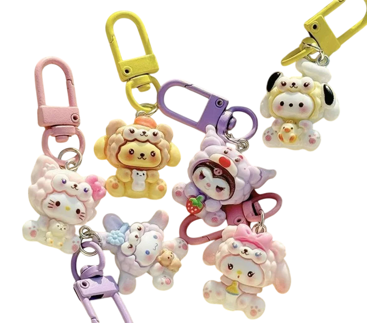Набір брелоків аніме кавайї Куромі Мелоді Хеллоу Кітті (2624363234)