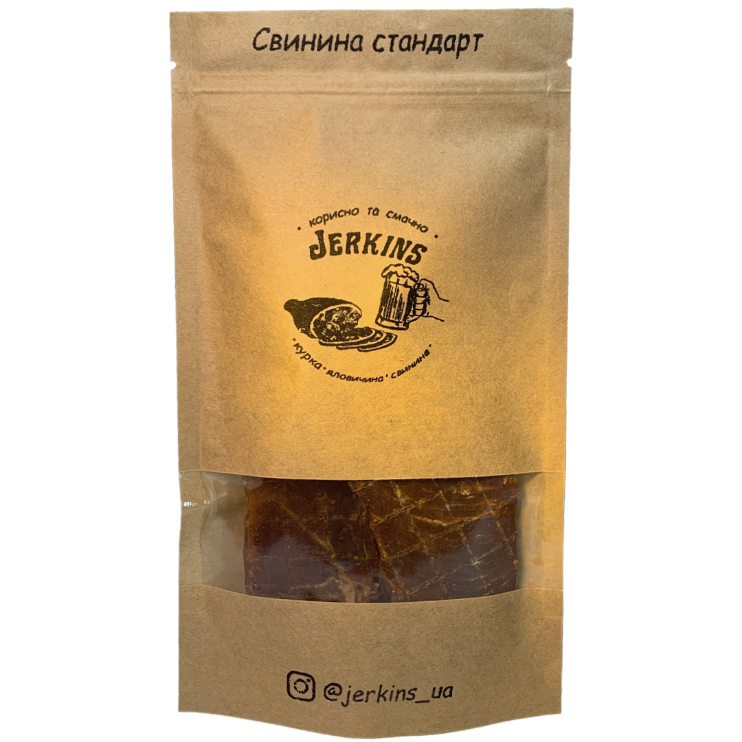 Джерки Jerkins Свинина стандарт 100 г