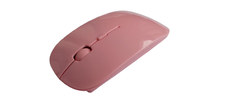 Мышь компьютерная V82 беспроводная оптическая Розовый (3870А)