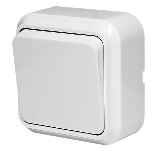 Вимикач одноклавішний Lider NOVA LVO10-875