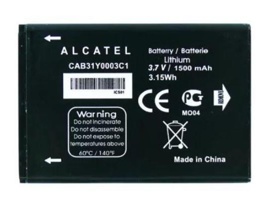 Аккумуляторная батарея CAB31Y0003C1 для ALCATEL OT6040 1500 mAh (000021328)