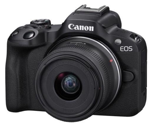 Фотокамера цифрова Canon EOS R50 + RF-S 18-45 IS STM Чорний (6913118)