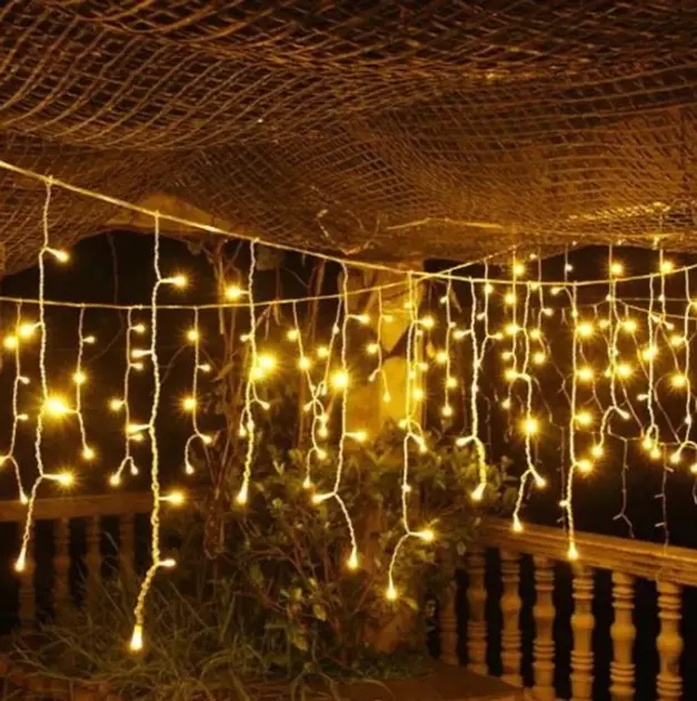 Гирлянда Hot Huez LED с домиками 230 В 3 м Теплый Белый (ND-213-G-52) - фото 6