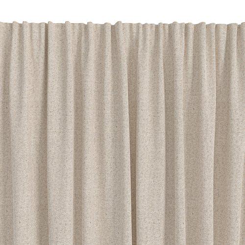 Занавеска 140x300 см полиэстер 1 шт. Песочный