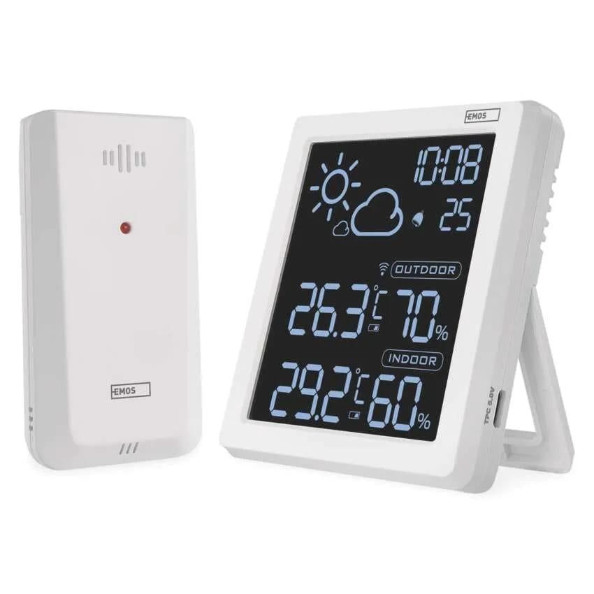 Метеостанция беспроводная цифровая Emos E8647W (36601226)