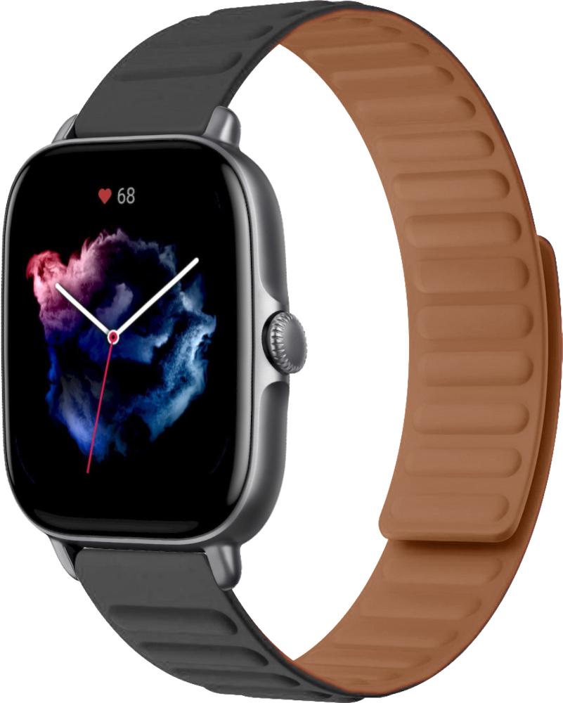 Ремешок Magneter для Amazfit GTS 3 Black (26629-2B)