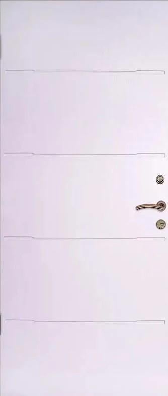 Двери входные для квартиры Портала Трио Токио 2 850х2040 мм Серый/Белый (23347584) - фото 2