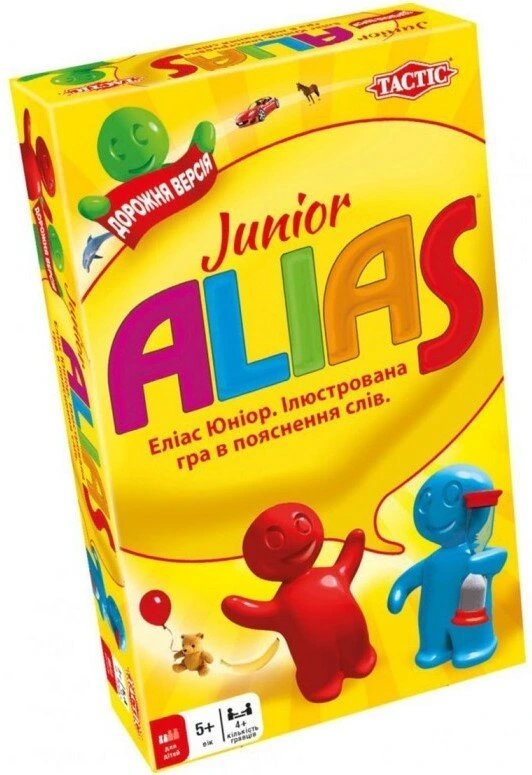 Настільна гра "Еліас для дітей. Дорожня версія Alias Junior Travel" (18004)