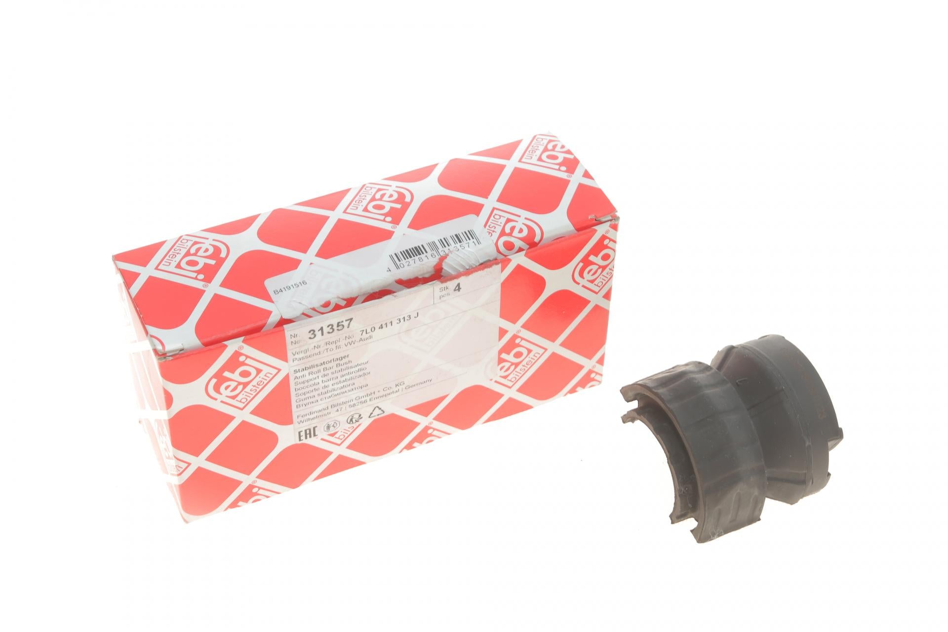 Втулка стабілізатора переднього FEBI BILSTEIN VW Touareg 02-18 (31357)