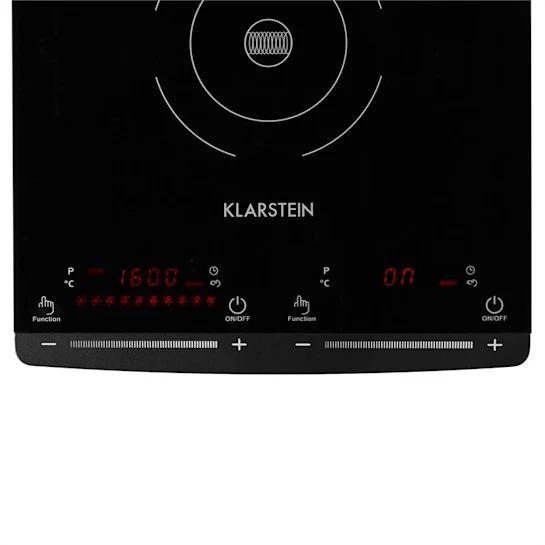 Плита індукційна KLARSTEIN VariCook Slim 2 конфорки 2900 Вт 60-240°C Чорний (10031757) - фото 5