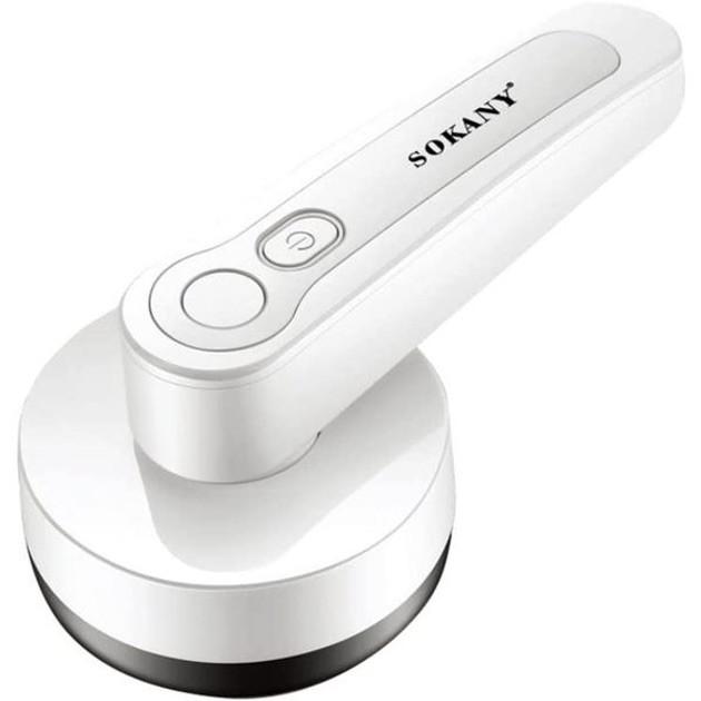 Машинка для удаления катышек Sokany SK-855 аккумуляторная 5 Вт Белый (2543779043)