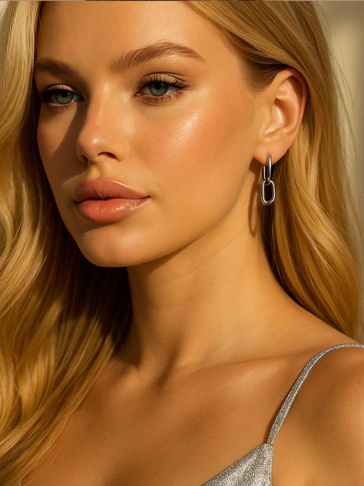 Серьги под серебро (5392) Серьги под серебро (5392)