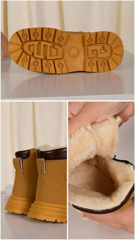 Ботинки детские Red Sun LD612 зимние р. 34 Коричневый (30668592) - фото 5