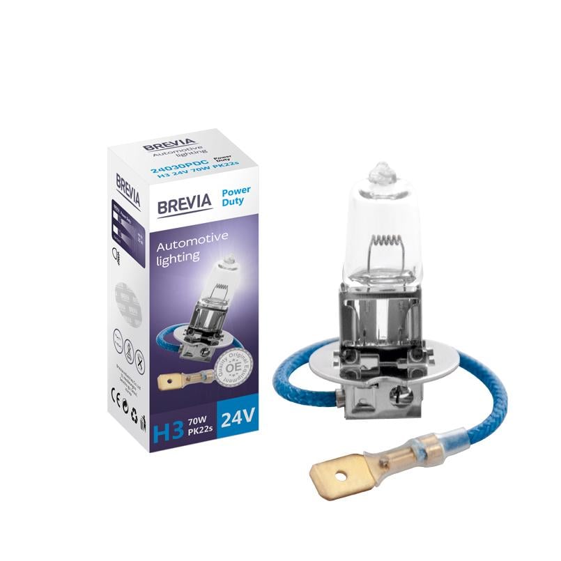 Лампа галогенная Brevia H3 Power Duty 24030PDC