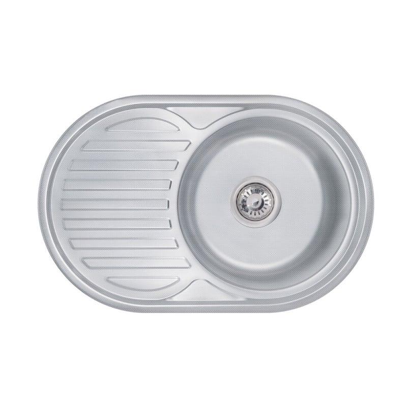 Мойка для кухни Lidz 7750 Decor 0,8 мм (LIDZ7750DEC)