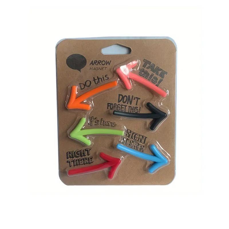 Набор магнитов Стрелки 6 шт. Разноцветный (27086297)