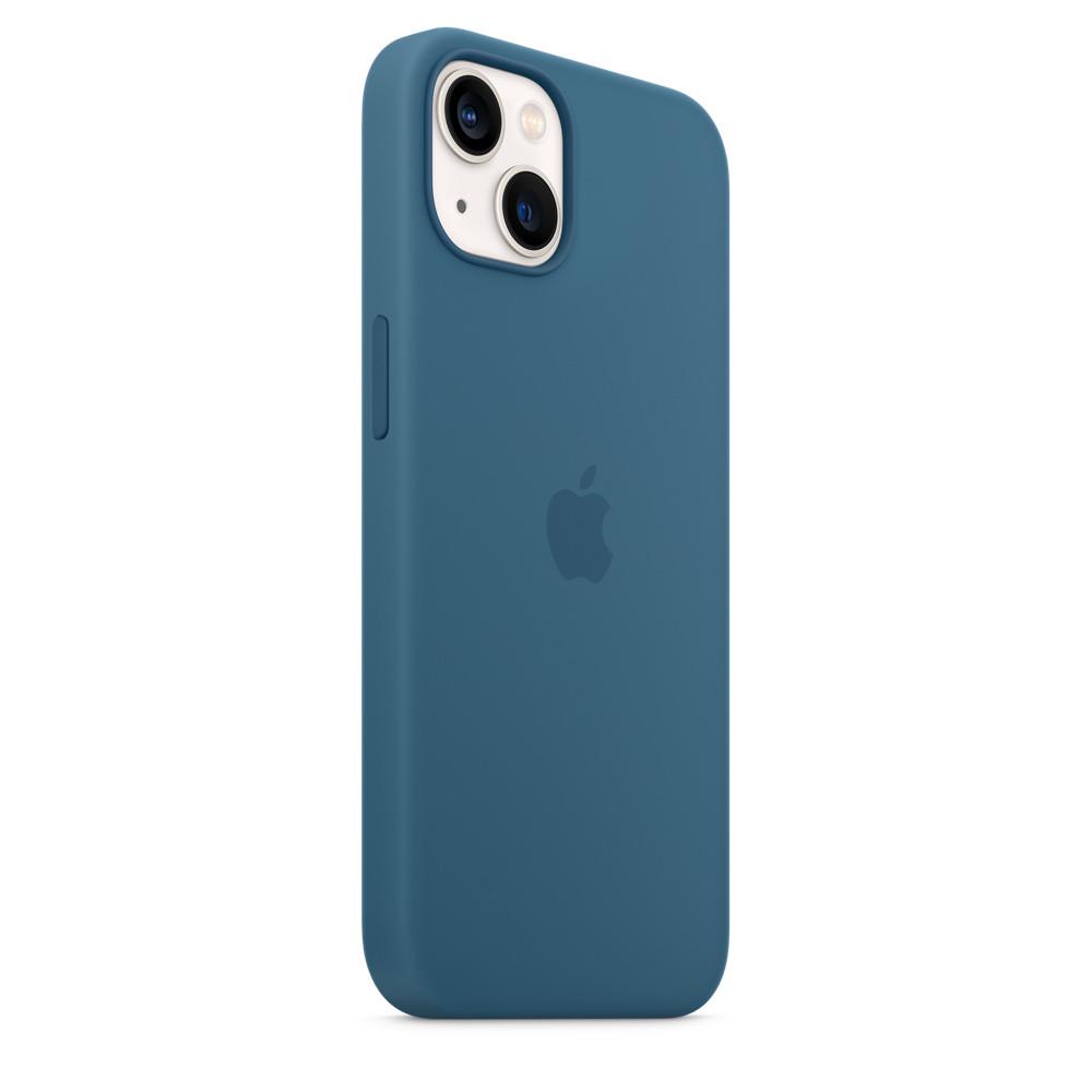 Силиконовый чехол-накладка Apple Silicone Case for iPhone 13, Blue Jay (HC)(A) - фото 6