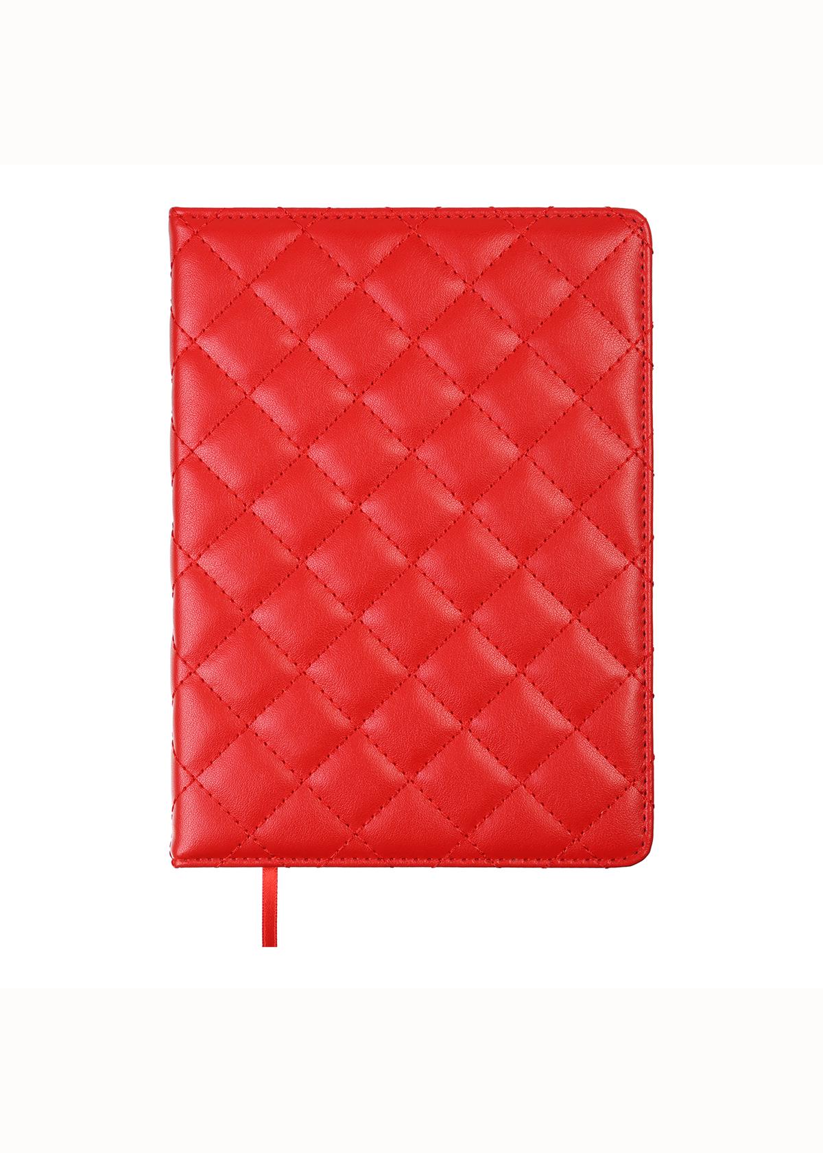 Дневник Buromax A5 Donna Line недатированный Красный (BM.2030-05)