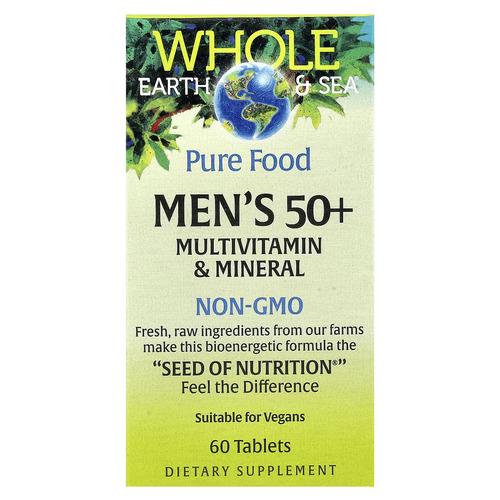 Витамины для возраста 50+ Natural Factors Men's 50+ Multivitamin & Mineral 60 Tablets (NFS-35503)