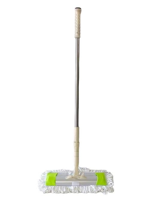 Швабра-полотер телескопическая веревочная с хлопковой насадкой 131 см 33х10 см (438601504) Швабра-полотер телескопическая веревочная с хлопковой насадкой 131 см 33х10 см (438601504)