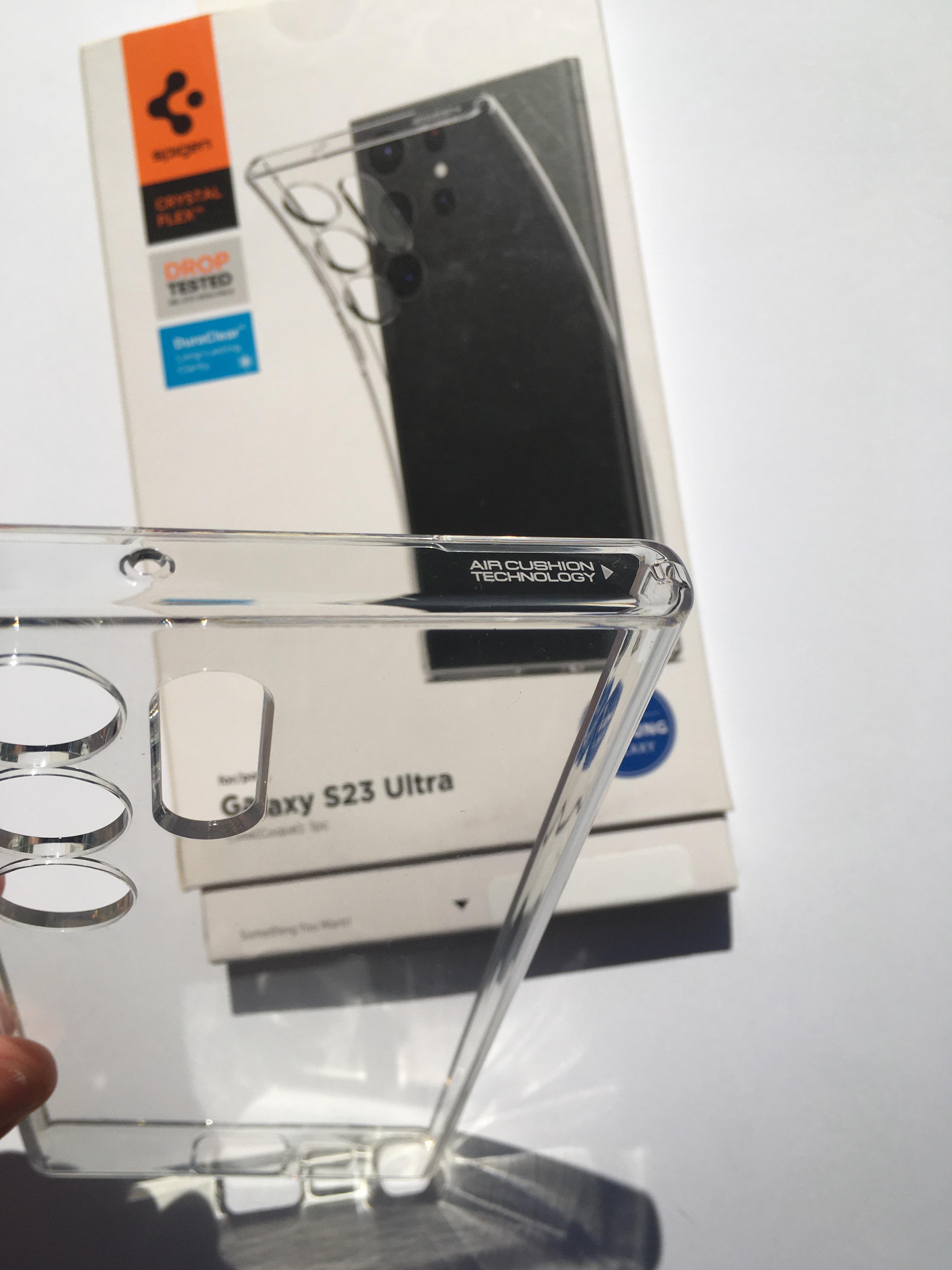 s23　906050 ᐉ Чохол прозорий Spigen Liquid Crystal Flex для Samsung Galaxy