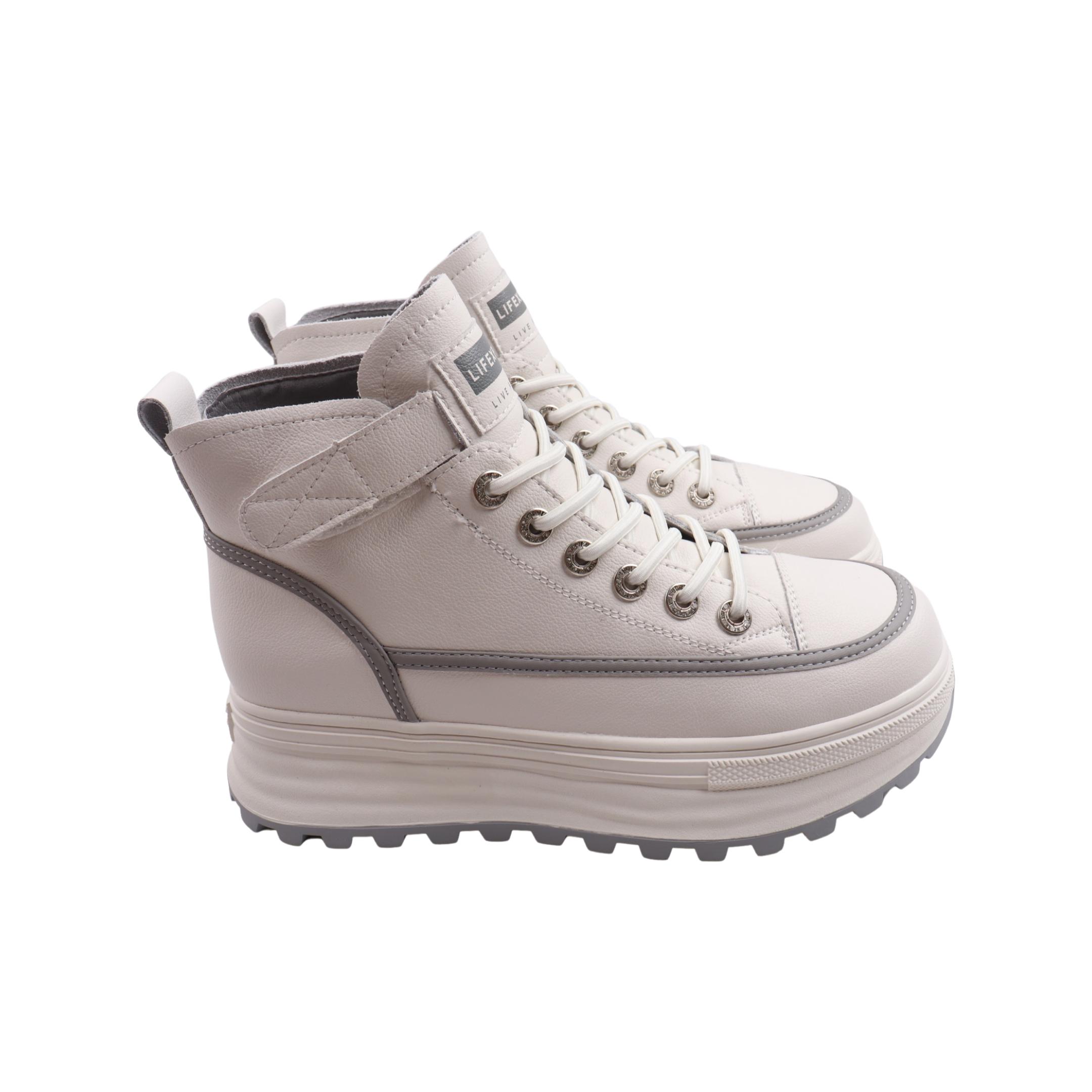 Ботинки женские Li Fexpert из кожи р. 41 Молочный (1207-23DHS)
